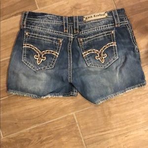 Rock Revival Mid-Rise Shorts